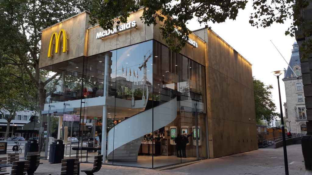 Rotterdam Daily Photo: We got it! The world's fanciest McDonald's!