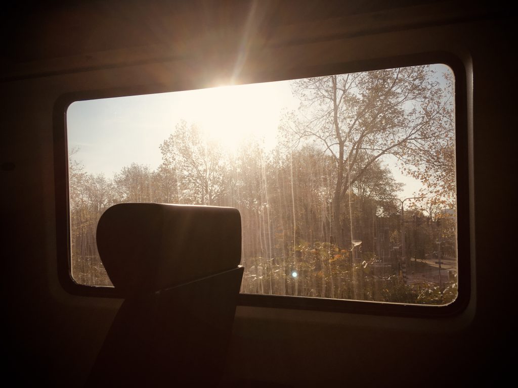 Rotterdam Daily Photo: A weekend vibe, train travel